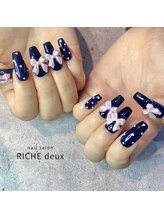 リッシュ ドゥ(RICHE deux)/甘辛ガーリーネイル