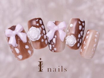 アイネイルズ 町田店(I nails)/バンビネイル11500円