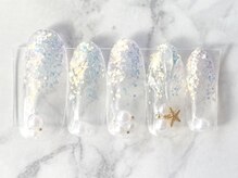 ネイルサロンティーモ(Nail Salon Tmo)/周年記念ラメグラデーション