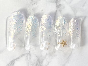 周年記念ラメグラデーション