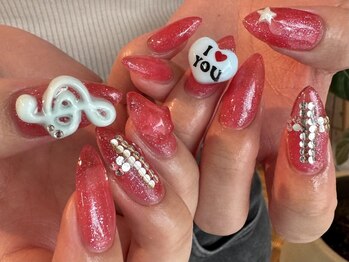 mulet 原宿【ミュレット】/ハートネイル 音符ネイル