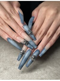 長さ出し持ち込み◆デニムネイル