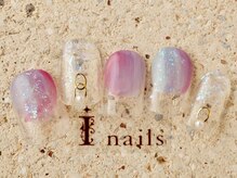 アイネイルズ 町田店(I nails)/うるつや塗りかけ6480円