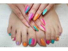 ネイルサロン アンジェリカ(Angelica)/No.50 ハンドフット12500円