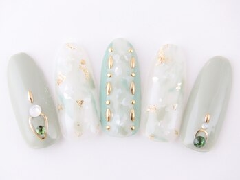 エリクサーネイル 池袋(Elixir Nail)/定額c やり放題/クーポン使用