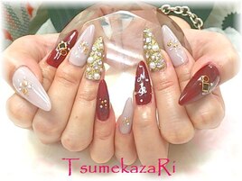 ★グレージュ＆ボルドー★