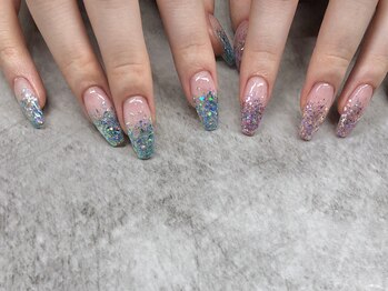 トランク ネイル(trunc nail)/スカルプ×グラデーション