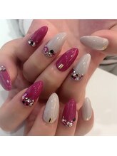 グラマラス アンジェアイ 荻窪店(glamourous ange eye)/大人上品ネイル