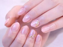 ラルネイル 大宮(Lull. nail)/＊シンプル＊ビジュー＊