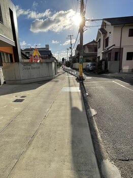 快眠への道 悠々/サロンまでの道順2