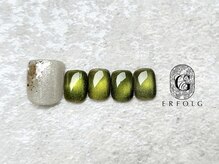 エアフォルク 銀座(ERFOLG)/［フット］ホワイト×マグネット