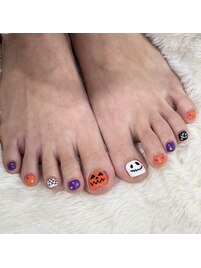 ハロウィンネイル