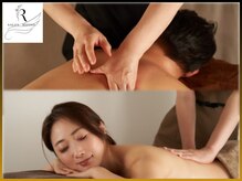 完全個室で、男性・女性ともオイルメニューご利用いただけます♪