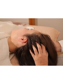 ヘッドスパで癒されたい