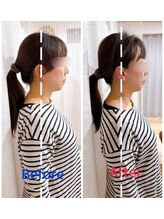 イズム まつもと店(izm)/小顔モニター様