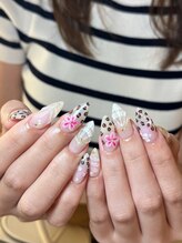 ウズ 和歌山店(UZU)/レオパードネイル