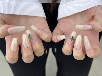 ネイルビジョルノ つくばみどりの店(Nail Begiorno)/クロムネイル　ワンカラーネイル