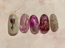 ネイルズ ララ(nails Lala)/薔薇。