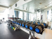 プレミジム(PREMI GYM)の雰囲気（トレーニング前に筋肉量・体脂肪・内臓脂肪・基礎代謝などを計測）