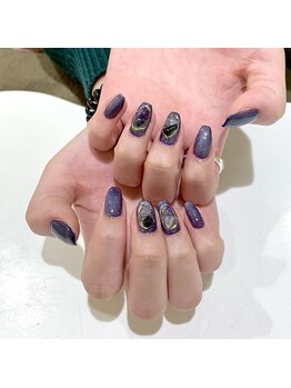 グラマラス プレジール 中野店(glamourous plaisir)/マグネットネイル