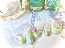 ネイルサロン プラティーン 国立(PLATINE)/ペイズリー柄ネイル