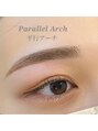 ルミシア トウキョウ 千葉店(LUMICIA. TOKYO)&nbsp;自眉毛を最大限に活かした平行アーチ眉のデザインです［眉毛］