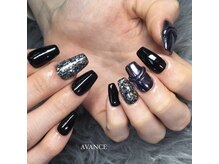アヴァンセ(AVANCE)/ブラックリングネイル