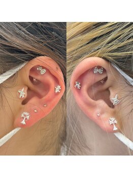 ナナ パラジェル フィルイン マツゲパーマ パリジェンヌ(NANA)/シルバーとピンクで可愛く!