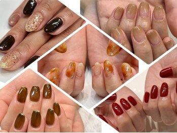 キュービーネイルプラス 与野店(QB Nail+)の写真/《オフ無料★シーズンデザイン¥5500～》アートを楽しむならココ！お好みの色やデザインでの理想のnailに☆
