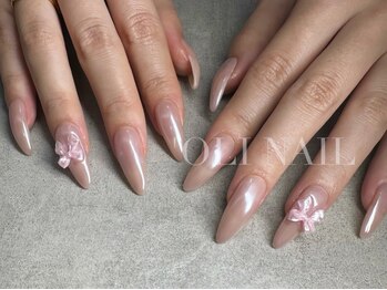オリネイル(’oli nail)の写真/シンプルネイルに＋１で垢抜け×上品ネイルに☆定番～トレンドのパーツまで種類豊富に品揃え◎色混ぜ無料！