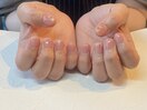 押し花ネイル