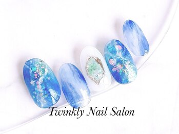 トゥインクリーネイルサロン(Twinkly Nail Salon)の写真/《豊富なデザインをご用意☆》お客様の理想のデザインに出会える定額メニュー◎