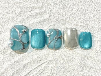 ネイル デザイン シーエス(NAIL DESIGN C S)/フットネイル　