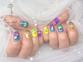 テセネイル(Tese Nail)/ハロウィン☆カラフルネイル
