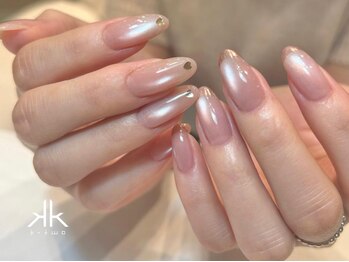 ケーツーネイル(k-two nail)/ハートホロ×マグネット(みな)