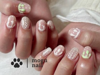 モグネイル(Mogunail)/いちごネイル/バレンタイン