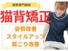 女性staff担当【疲れにくく痩せやすい体へ】姿勢矯正+骨盤矯正￥11600→￥3500