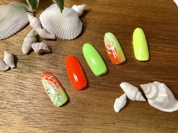 ネイルサロン ウノ 湘南平塚(UNO)/【ハンド】ネオンネイル