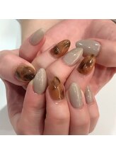 グラマラス アンジェアイ 荻窪店(glamourous ange eye)/べっ甲ネイル