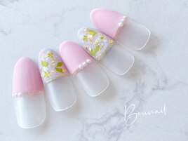 お花　パステル  マット
