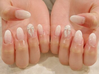 ラルネイル 大宮(Lull. nail)/＃リボンパーツ＃韓国ネイル