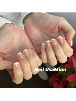 ネイル ウサミミ(Nail UsaMimi)/フレンチネイル