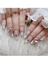 リンドネイル バイ モカ アンド ララ(Lind nail by moca and LaLa)/フレンチネイル