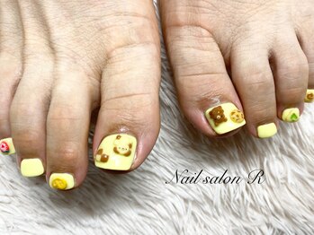 ネイルサロン アール(Nail salon R)/フットワンカラー