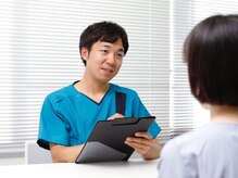 はりきゅう整体サロン あきの雰囲気（ご記入いただいた内容をもとにお話を伺います。）