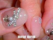 ミュウミュウ ミナミアオヤマ(mewmew minamiaoyama)の雰囲気（【NAIL】キラキラ、韓国パーツが豊富♪ストーンアートも得意☆）