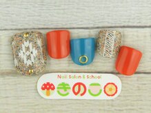 ネイルサロン きのこ/選べるフットデザインＳコース