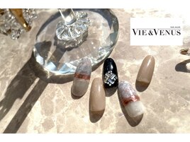 ツイード　冬ネイル　アート