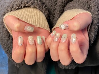 シェリーラメール 新宿店(cherie la mer)/キルティングネイル