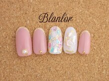 ブランロール 中目黒店(Blanl'or)/ステンドグラスネイル